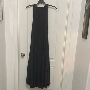 Chic Charcoal , Moroccan Maxi Dress